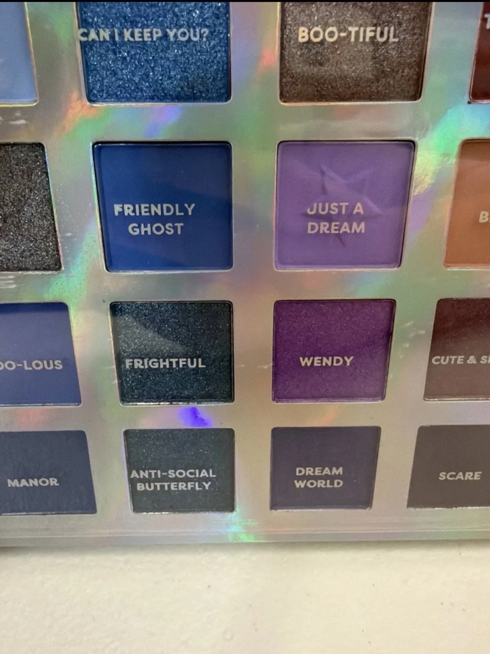 Profusion Cosmetics Casper The Friendly Ghost Eyeshadow Palette